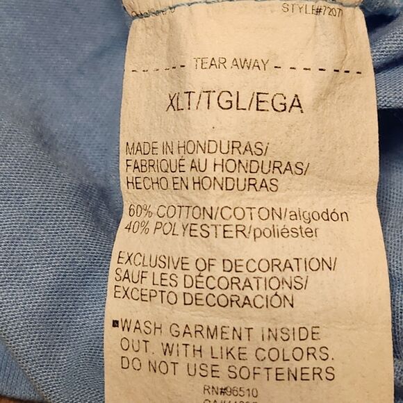 Under Armour Men’s Shirt – XLT, Light Blue, Short Sleeve, NWT - Picture 5 of 8